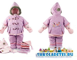 Модная одежда для детей зима 2012- удобно и 