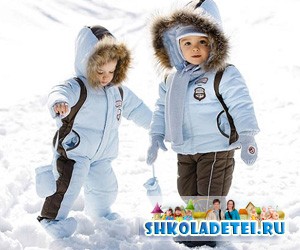 Зимняя детская одежда: правила выбора для дошкольников